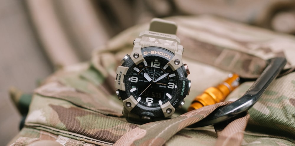 vojenské hodinky Casio G-Shock GG-B100